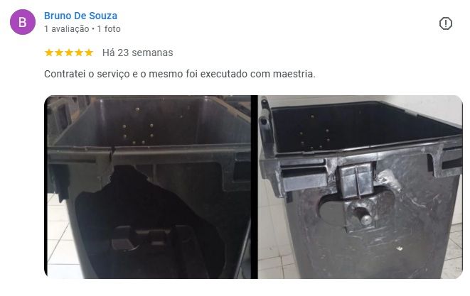 Avaliação 5 estrelas no Google